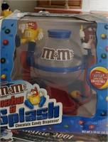 M&M make a splash candy dispenser