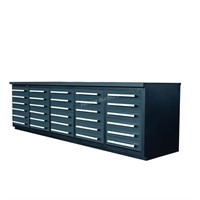 TMG-WB30D 10' 30-Drawer Workbench with Keyed Alike