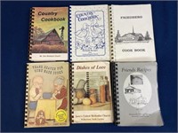 (6) Church Cookbooks