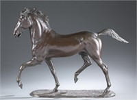 Robert Henry Rockwell bronze horse, 1947.