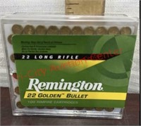 100 rds Remington 22lr Long Rifle ammo  Ammunition