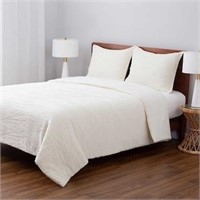 Berkshire Life Wave 3-piece Comforter Set Qn