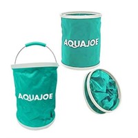 Aqua Joe Folding Buckets Set, 3.4 Gal