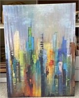 Decorator Canvas - Cityscape (30" x 40")