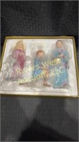 The renaissance nativity porcelain set