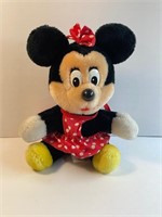 Vintage 1980s Minnie Mouse Disney World Push Toy