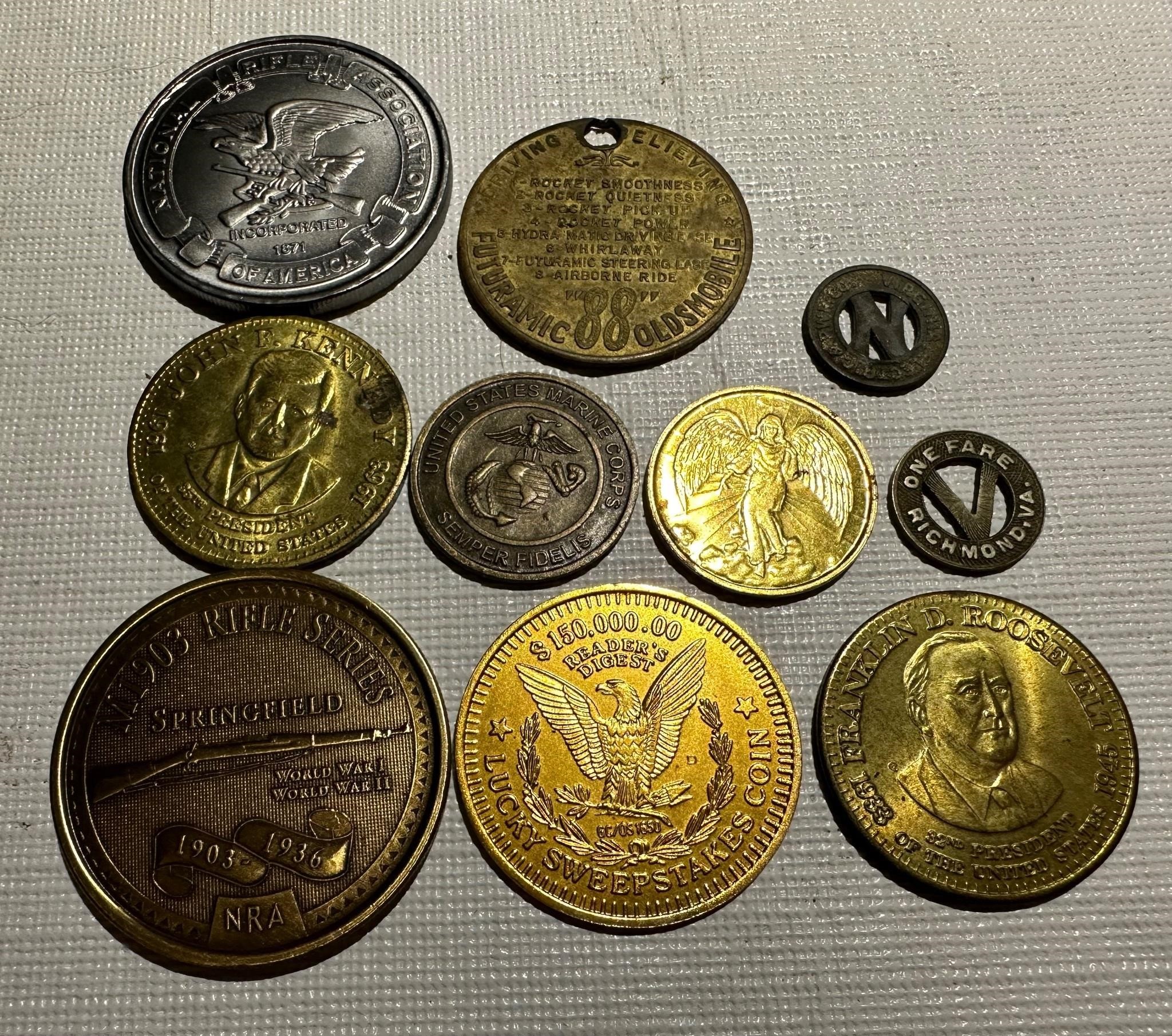 Miscellaneous Token Coin Lot