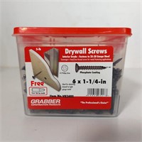 6 X 1-1/4 DRYWALL SCREWS
