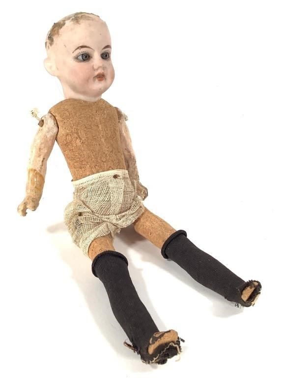 Bisque Doll Head 1902 w Composite Body