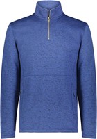 Holloway Men's Alpine 1/4 Zip Pullover Navy