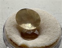 5 CTS QUARTZ? SYNTHETIC? STONE SEE PICS NOTE