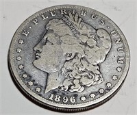 1896 s Better Date Morgan Silver Dollar