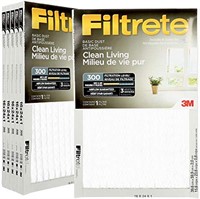 Filtrete 16x24x1 inch MPR 300, 6-Pack