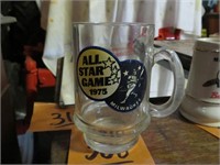 Milwaukee All Star Game 1975 Glass Mug