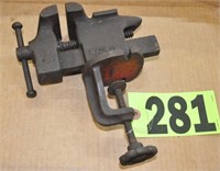 Antique "Made in the USA" small anvil/vise
