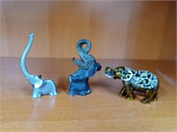 Lot of Collectible elephant figurines