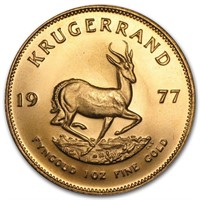 1977 South Africa 1 Oz Gold Krugerrand Bu