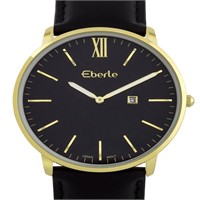 Eberle Pantheon Men's Watch. Solid colored dial