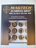 MAGTECH GUARDIAN GOLD 380 HP 20 ROUNDS