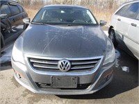 2010 Volkswagen CC VIN# WVWML7AN8AE505882