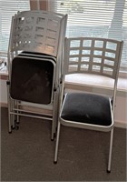 Samsonite Folding Chairs set of 4