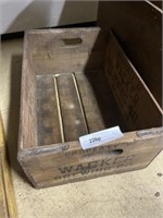 Vintage Wacker Brewing Co. Wooden Crate