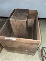 (2) Advertising Wooden Crates