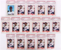 1990 BOWMAN & FLEER SAMMY SOSA #312 & #548 CARDS