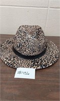 Leopard style hat Time and Tru - NWT - sz one size