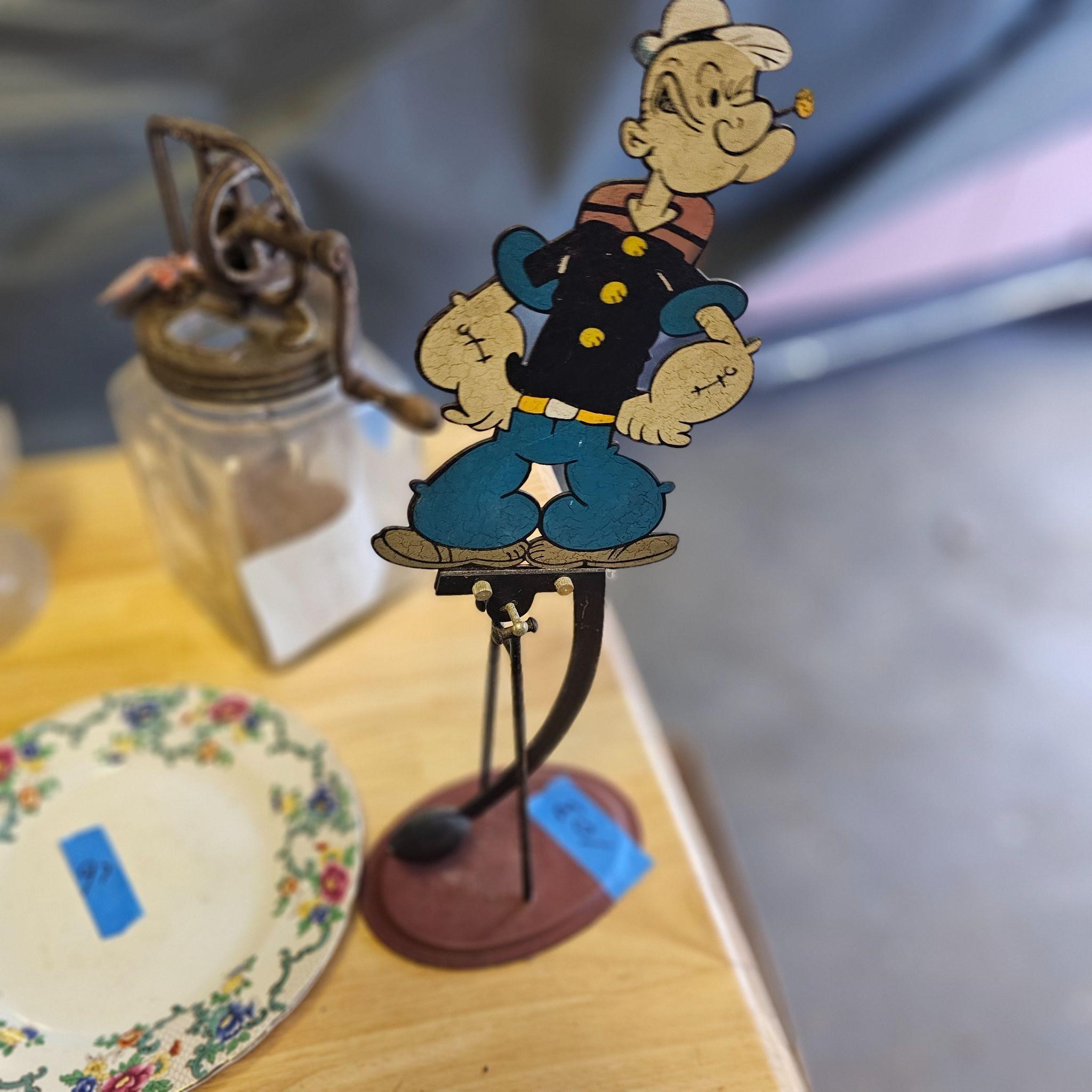 Popeye Metal Pendulum Toy Fleisher