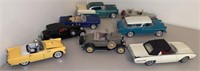Lot of 8 Vintage Die Cast Model Cars