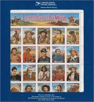 Scott #2870 Legends of the West (Recalled) Sealed
