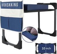 Foldable Garden Kneeler and Seat  350lbs  Blue