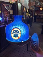 Pabst blue ribbon beer light (blue cover is