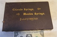 1889 Colorado~Manitou Springs Illustrated Book