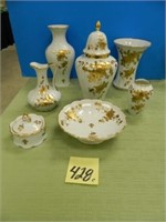 (9) E&R 25th  Anniversary Floral Collector Set