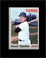 1970 Topps High #689 Frank Tepedina VG to VG-EX+