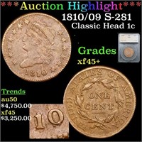 ***Auction Highlight*** 1810/09 Classic Head Large