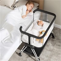 Fodoss Baby Bassinet Bedside Sleeper