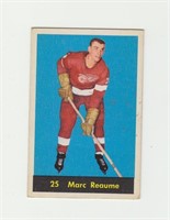 1960 Parkhurst Marc Reaume Hockey Card