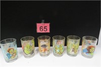 Set Of 6 Shrek Glasses - McDonalds