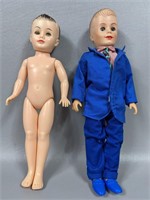 Vintage Vogue Jeff & Jim Dolls