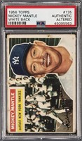 1956 Topps Baseball Mickey Mantle #135   PSA