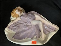 CRAFTED CERAMIC THINK OF ME ASHTRAY - 10 X 8 “
