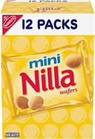Sealed- Nabisco Nilla Mini Multipack 12 ct Single