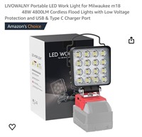 LIVOWALNY Portable LED Work Light