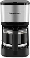 (U) Elite Gourmet Automatic Brew & Drip Coffee Mak