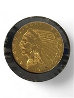 1927 Indian Head $2 1/2 Gold Coin
