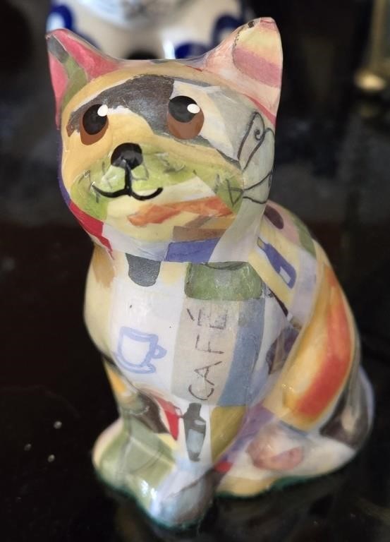 Linda Edington Canada Cat Figurine