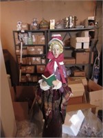 Caroling Woman Figurine